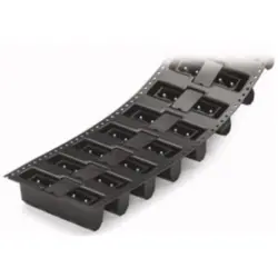 Pin header, 5 pole, pitch 7.5 mm, straight, black, 231-235/001-000/105-604/997-407
