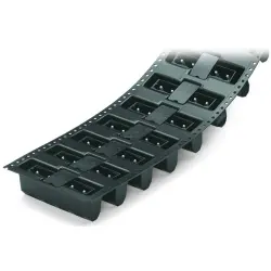 Pin header, 8 pole, pitch 7.5 mm, straight, black, 231-238/001-000/105-604/997-409