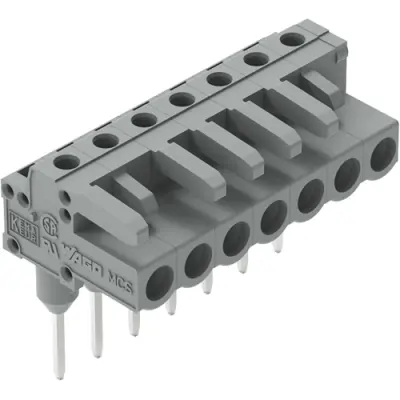 Female connector for terminal block, 232-237/005-000 - 1