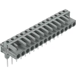 Female connector for terminal block, 232-244/005-000
