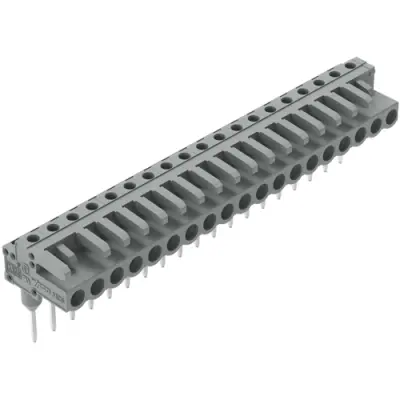 Female connector for terminal block, 232-249/005-000 - 1