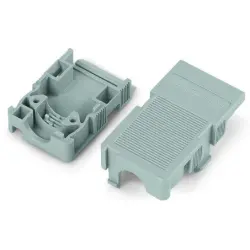 Strain relief housing for PCB connector, 232-603
