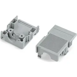 Strain relief housing for PCB connector, 232-606