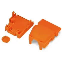 Strain relief housing for PCB connector, 232-638