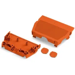 Strain relief housing for PCB connector, 232-646