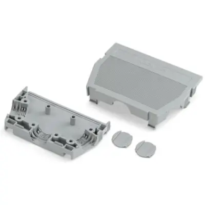 Strain relief housing for PCB connector, 232-667 - 1