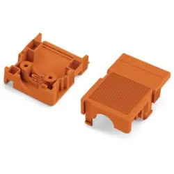 Strain relief housing for PCB connector, 232-683