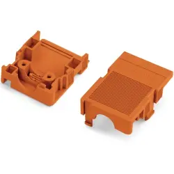 Strain relief housing for PCB connector, 232-684