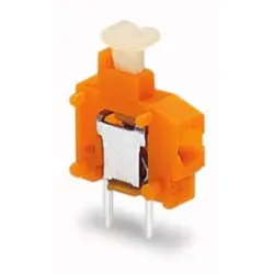 PCB terminal, 1 pole, pitch 3.81 mm, AWG 20-14, 17.5 A, push-in cage clamp, blue, 235-774
