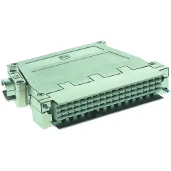 Shell housing for DIN 41612, type F, H, MH, 09068480551