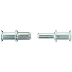 Receptacle, 16 mm², crimp connection, silver-plated, 09110006232