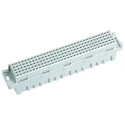 Socket header, 160 pole, pitch 2.54 mm, straight, gray, 02050000003