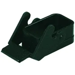 Surface mount housing, size Han-Compact, PC, longitudinal bow locking, IP65, 09120080327