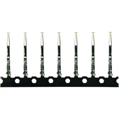 Receptacle, 0.09-0.5 mm², AWG 28-20, crimp connection, noble metal, 02050001511 - 1
