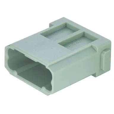 Pin contact insert, DD, 12 pole, unequipped, crimp connection, 09140123002 - 1