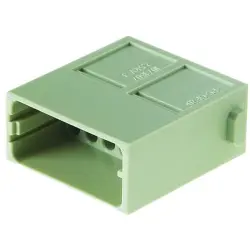 Pin contact insert, 17 pole, unequipped, crimp connection, 09140173001