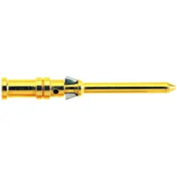Pin contact, 0.14-0.37 mm², AWG 26-22, crimp connection, gold-plated, 09150006171