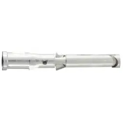Receptacle, 0.75 mm², AWG 18, crimp connection, silver-plated, 09150006205