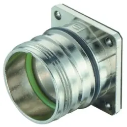 Surface mount housing, front mounting, 4 x 2.7 mm for circular connector M23, 09151000301