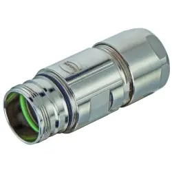 Coupler housing, EMC, straight, 7-12 mm for circular connector M23, 09151000702