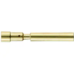 Receptacle, 0.08-0.56 mm², AWG 28-20, crimp connection, gold-plated, 09151006201
