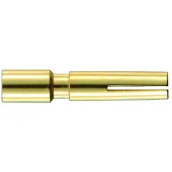 Receptacle, 0.75-2.5 mm², AWG 19-14, crimp connection, gold-plated, 09151006221