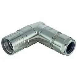 Grommet housing, EMC, rotatable, angled, 7-12 mm for circular connector M23, 09156000603