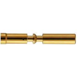 Receptacle, 2.5-4.0 mm², crimp connection, gold-plated, 09156006222