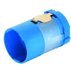 Plug insert, 5 pole + PE, crimp connection, straight for circular connector M23, 09156063001