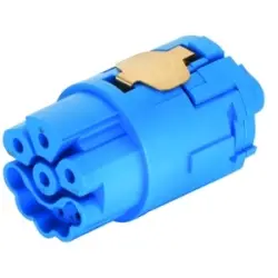 Socket insert, 8 pole + PE, crimp connection, straight for circular connector M23, 09156093101
