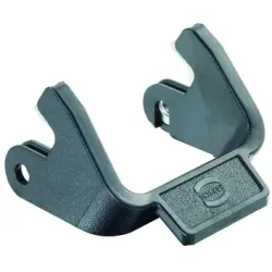 Locking bracket, size 10/16/24B, PC/stainless steel, cross bow locking, 09000005246