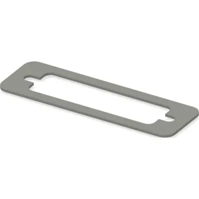 Connector seal, rectangular for RFI/EMC shielding, 2430139-1 - 1