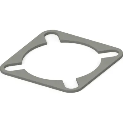 Connector seal, gray for EMC/EMI shielding, 2427985-1 - 1