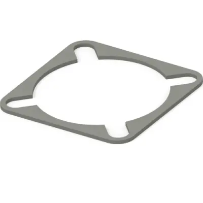 Connector seal, gray for EMC/EMI shielding, 2427989-1 - 1