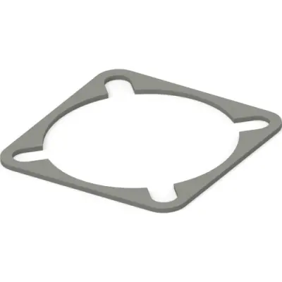 Connector seal, gray for EMC/EMI shielding, 2427993-1 - 1