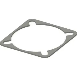 Connector seal, gray for EMC/EMI shielding, 2427997-1