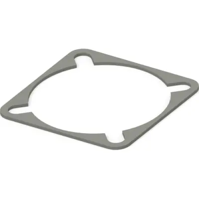 Connector seal, gray for EMC/EMI shielding, 2427997-1 - 1