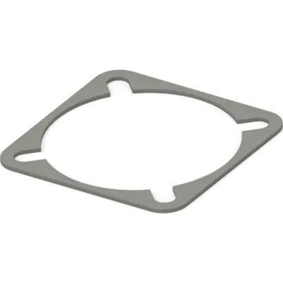 Connector seal, gray for EMC/EMI shielding, 2428001-1 - 1
