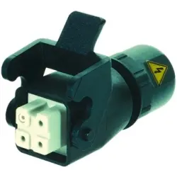 Connector kit, size 3A, 3 pole + PE , IP65/IP67, 09200030745