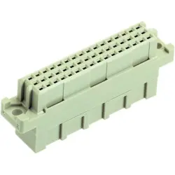 Female connector, type 2C, 48 pole, pitch 2.54 mm, crimp connection, straight, 09230483217