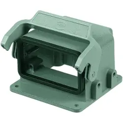 Motor connection housing, size 10B, die-cast aluminum, longitudinal bow locking, IP65, 09304100970
