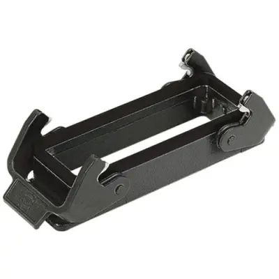 Surface mount housing, size 24B, die-cast aluminum, cross bow locking, IP65, 09307240301 - 1