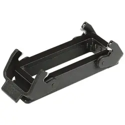Surface mount housing, size 24B, die-cast aluminum, cross bow locking, IP65, 09307240301