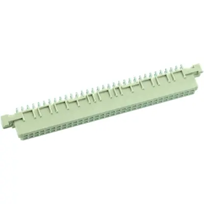 Female connector, type B, 64 pole, a-b, pitch 2.54 mm, solder pin, straight, 09022642824 - 1