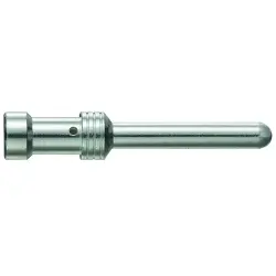 Pin contact, 0.75 mm², AWG 18, crimp connection, silver-plated, 09330006109