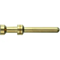 Pin contact, 2.5 mm², AWG 14, crimp connection, gold-plated, 09330006123