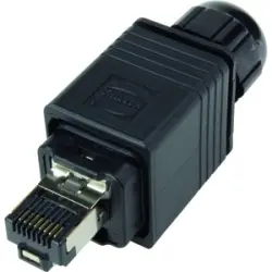 Plug, RJ45, 4 pole, 8P4C, Cat 5, IDC connection, 09352220421