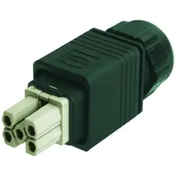 Connector kit, 5 pole, IP65/IP67, 09352320421