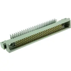 Male connector, type M, 60 pole, a-b-c, pitch 2.54 mm, solder pin, straight, 09031606922