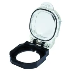 Protective cap, transparent, for Har-Port connector, 09455020005
